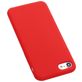 Mobigear Rubber Touch iPhone SE (2022) Siliconen Hoesje Backcover - Rood