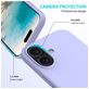 Mobigear Rubber Touch iPhone 16 Siliconen Hoesje Backcover - Paars