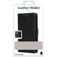 Mobilize Wallet iPhone 13 Hoesje Echt Leer Bookcase Portemonnee - Zwart