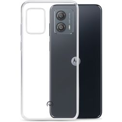 Mobilize Gelly Doorzichtig Motorola Moto G53 5G Hoesje Flexibel TPU Backcover - Transparant