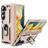 Mobigear Armor Ring Samsung Galaxy Z Fold 6 Hoesje Hardcase Backcover Shockproof met Ringhouder - Oranje