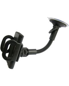 Mobigear Essentials Telefoonhouder auto Zuignap Klem Universeel - Zwart