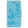 Mobigear Butterfly iPhone X Hoesje Bookcase Portemonnee - Blauw