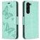 Mobigear Butterfly Samsung Galaxy S24 Plus Hoesje Bookcase Portemonnee - Groen