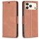 Mobigear Excellent iPhone 17 Pro Hoesje Bookcase Portemonnee - Bruin