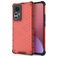 Mobigear Honeycomb Xiaomi 12 Pro Hoesje Hardcase Backcover Shockproof - Rood