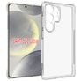 Mobigear Cushion Doorzichtig Samsung Galaxy S25 Ultra Hoesje Flexibel TPU Backcover - Transparant