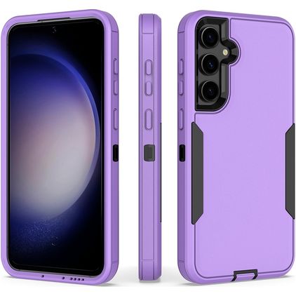Mobigear Ultra Tough Samsung Galaxy S23 FE Hoesje Hardcase Backcover Shockproof - Paars
