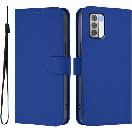 Mobigear Urban Wallet Nokia G42 Hoesje Bookcase Portemonnee - Donkerblauw