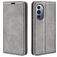 Mobigear Retro Slim Motorola Edge X30 Hoesje Bookcase Portemonnee - Grijs