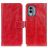Mobigear Basic Nokia X30 Hoesje Bookcase Portemonnee - Rood