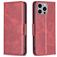 Mobigear Excellent iPhone 15 Pro Max Hoesje Bookcase Portemonnee - Rood