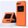 Mobigear Colors Motorola Razr (2022) Hoesje Hardcase Backcover - Oranje