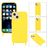 Mobigear Lanyard iPhone 14 Plus Siliconen Hoesje met koord - Geel