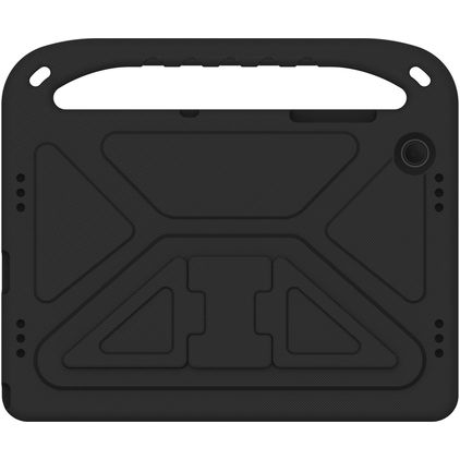 Mobigear AeroArmor Samsung Galaxy Tab A9 Plus (2023) Kinder Tablethoes met Handvat + Stylus Houder - Zwart