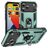 Mobigear Armor Ring iPhone 17 Pro Max Hoesje Hardcase Backcover Shockproof met Ringhouder - Groen