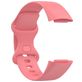 Mobigear Sport Dual Siliconen Fitbit Charge 5 Bandje Druksluiting - Magenta