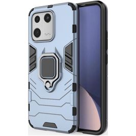 Mobigear Armor Ring Xiaomi 13 Hoesje Hardcase Backcover Shockproof met Ringhouder - Marineblauw