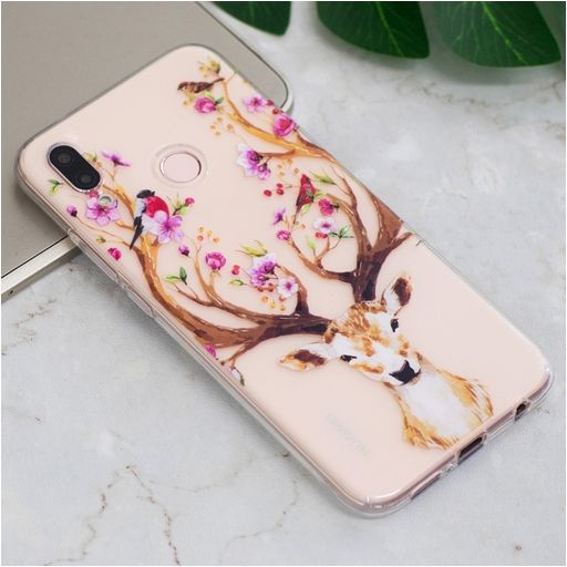 Mobigear Design Huawei P20 Lite (2018) Hoesje Flexibel TPU Backcover - Hert