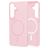 Mobiparts Slim Line Samsung Galaxy S26 MagSafe Hoesje Hardcase Backcover - Blush Pink