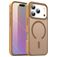 Mobigear Shockproof iPhone 17 Pro MagSafe Hoesje Hardcase Backcover - Desert Gold