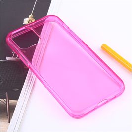 Mobigear Colors iPhone 11 Pro Hoesje Flexibel TPU Backcover - Roze