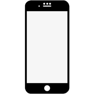 PanzerGlass Edge to Edge iPhone 6 Glazen Screenprotector - Case Friendly - Zwart