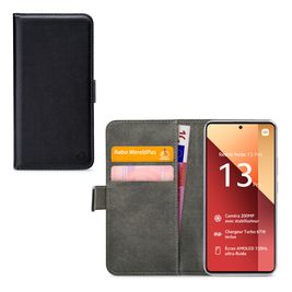 Mobilize Classic Gelly Wallet POCO M6 Pro Hoesje Bookcase Portemonnee - Zwart