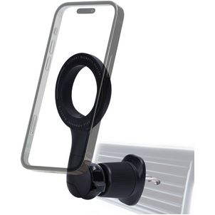 Mobiparts Magnetic Air MagSafe Telefoonhouder Auto - Zwart Universeel