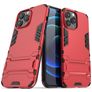 Mobigear Armor Stand iPhone 13 Pro Max Hoesje Hardcase Backcover Shockproof met Standaard - Rood