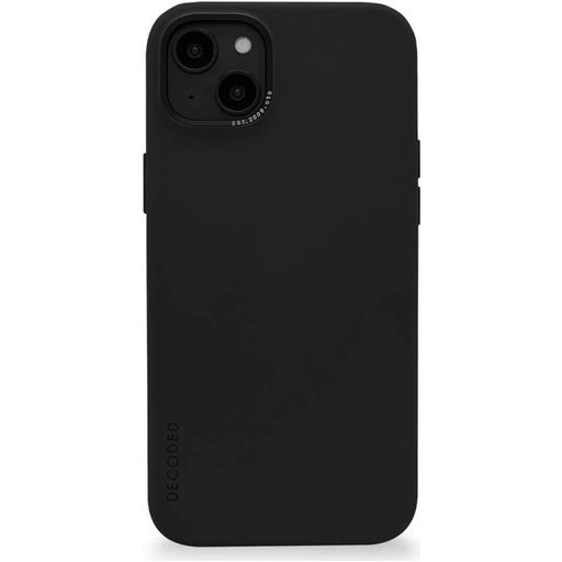 Decoded iPhone 14 Plus Siliconen Hoesje Backcover - Charcoal