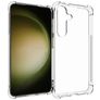 Mobigear Cushion Doorzichtig Samsung Galaxy S24 Hoesje Flexibel TPU Backcover Shockproof - Transparant
