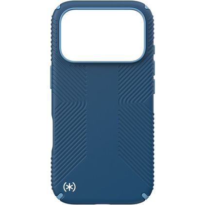 Speck Presidio2 Grip iPhone 18 Pro MagSafe Hoesje Hardcase Backcover Shockproof - Deep Sea Blue