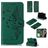 Mobigear Feather iPhone 11 Hoesje Bookcase Portemonnee - Groen