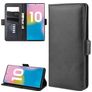 Mobigear Slim Magnet Samsung Galaxy Note 10 Plus Hoesje Bookcase Portemonnee - Zwart