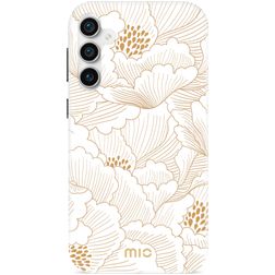 MIO Samsung Galaxy S23 FE MagSafe Hoesje Hardcase Backcover - White Roses