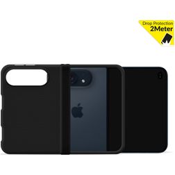 My Style Magsafe Tough iPhone Duo Hoesje Hardcase Backcover Shockproof - Zwart