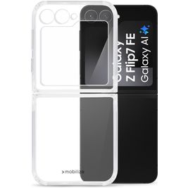 Mobilize Gelly Case Doorzichtig Samsung Galaxy Z Flip 7 FE Hoesje Flexibel TPU Backcover - Transparant