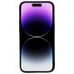 Mobiparts iPhone 14 Pro Siliconen Hoesje Backcover - Zwart