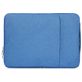 Mobigear Denim Zipper Laptop Sleeve 13 - 14 inch Laptop hoes - Blauw