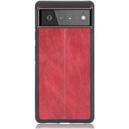 Mobigear Stitch Google Pixel 6 Pro Hoesje Backcover - Rood