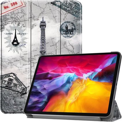 Mobigear Tri-Fold iPad Pro 11 Inch (2022) Hoes Bookcase - Eiffeltoren