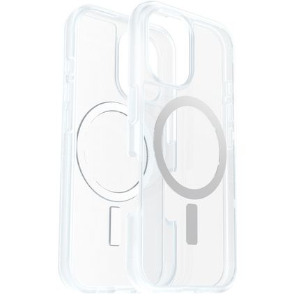 OtterBox React Doorzichtig iPhone 16 MagSafe Hoesje Hardcase Backcover Shockproof - Transparant