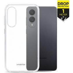 Mobilize Naked Protection Doorzichtig Samsung Galaxy S25 Edge Hoesje Hardcase Backcover Shockproof - Transparant