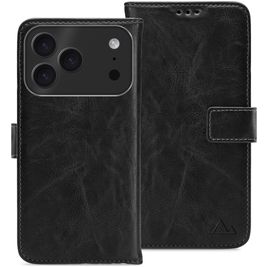 My Style Flex Wallet iPhone 17 Pro Hoesje Bookcase Portemonnee - Zwart