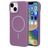 Mobiparts Slim Line iPhone 15 MagSafe Hoesje Hardcase Backcover - Imperial Purple