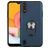 Mobigear Armor Ring Samsung Galaxy A01 Hoesje Hardcase Backcover Shockproof met Ringhouder - Blauw