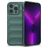 Mobigear Bumpy iPhone 14 Pro Max Hoesje Flexibel TPU Backcover - Groen