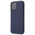 Mobigear Rubber Touch iPhone 12 Siliconen Hoesje Backcover - Donkerblauw