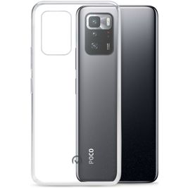 Mobilize Gelly Doorzichtig POCO X3 GT Hoesje Flexibel TPU Backcover - Transparant